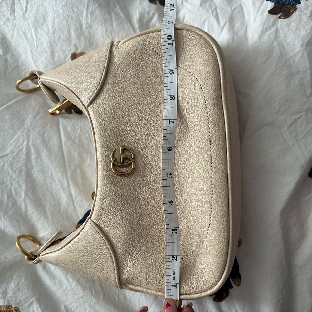 Gucci Beige /Cream Leather Bag aphrodite - Picture 5 of 10